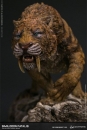 Paleontology World Museum Collection Series Statue Similodon Fatalis Dry Gobi Desert Ver. 28 cm