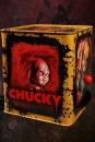 Chucky und seine Braut Burst-A-Box Springteufel Spieluhr Scarred Chucky 36 cm
