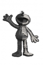 Sesamstraße XXRAY PLUS Figur Elmo (Mono) 21 cm