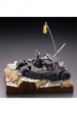 Batman Begins Legacy of Revoltech Diorama Batmobile Tumbler in Gotham City 17 cm