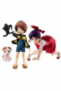GeGeGe no Kitaro G.E.M. Serie PVC Statuen Neko Musume & Kitaro Special Edition 13 - 15 cm