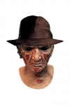 Nightmare - Mörderische Träume Deluxe Latex-Maske mit Hut Freddy Krueger