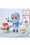 Hyperdimension Neptunia Statue Dekachiccha! Snow Nep Fuwafuwa Version Ami Ami Exclusive 18 cm