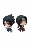 Naruto Chimimega Buddy Series Minifiguren 2er-Pack Sasuke Uchiha & Itachi Set 7 cm