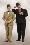 Laurel & Hardy Actionfiguren Doppelpack 1/6 Classic Suits Limited Edition 30-33 cm