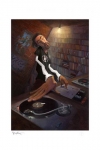 Justin BUA Kunstdruck The DJ 46 x 61 cm - ungerahmt