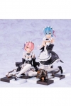 Re:ZERO -Starting Life in Another World- PVC Statue 1/8 Rem & Ram Special Stand Complete Set 16 cm