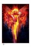 Marvel Kunstdruck Dark Phoenix 46 x 61 cm - ungerahmt Weltweit limitiert auf 350 Stück!