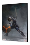 Black Widow Movie Holzdruck TM Attack 34 x 50 cm