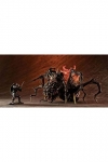 Dark Souls Game Piece Collection Plastic Model Kits Elite Knight & Chaos Witch Quelaag 4 - 9 cm