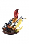 Digimon Adventure: Bokura no War Game! VS Series PVC Statue Omegamon vs Diabolomon 34 cm