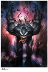 Marvel Kunstdruck Venom 46 x 61 cm - ungerahmt   Weltweit limitiert auf 400 Stück!