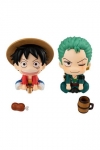 One Piece Look Up PVC Statuen Ruffy & Zoro Limited Ver. 11 cm