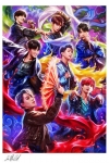 BTS Kunstdruck Idol by Ian MacDonald 46 x 61 cm - ungerahmt