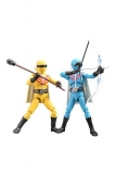 Himitsu Sentai Gorenger Hero Action Figure Actionfiguren Aorenger & Kirenger 17 cm