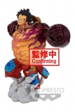 One Piece BWFC 3 Super Master Stars Piece Statue Monkey D. Ruffy Gear4 The Brush 22 cm