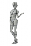 S.H. Figuarts Body Chan Actionfigur Kentaro Yabuki Wireframe Gray Color Version 14 cm