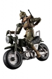 Mobile Suit Gundam G.M.G. Actionfigur mit Fahrzeug Principality of Zeon 08 V-SP General Soldier & Exclusive Motorcycle 10 cm