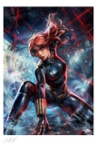 Marvel Comics Kunstdruck Black Widow 46 x 61 cm - ungerahmt Weltweit limitiert auf 300 Stück!