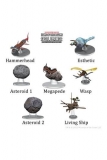 D&D Icons of the Realms Spelljammer Adventures in Space Miniaturen vorbemalt Ship Scale - Asteroid Encounters