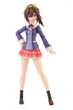 Sousai Shojo Teien Plastic Model Kit 1/10 Ao Gennai Wakaba Girls High School Winter Clothes 16 cm