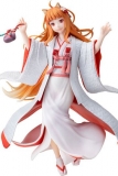 Spice and Wolf PVC Statue 1/7 Wise Wolf Holo Wedding Kimono Ver. 26 cm