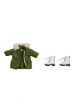 Original Character Zubehör-Set für Nendoroid Doll Actionfiguren Warm Clothing Set: Boots & Mod Coat (Khaki Green)