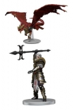 D&D Icons of the Realms Dragonlance Miniaturen vorbemalt Kensaldi on Red Dragon (Set 25)