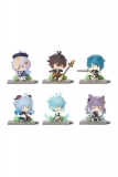 Genshin Impact Battle Scene Collection Mini-Figuren 6er-Pack Liyue Edition 6 cm
