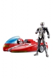 Space Sheriff Gavan Chogokin Diecast Actionfigur Space Sheriff Gavan & Sybarian 10 cm