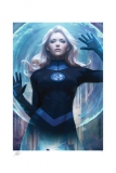 Marvel Kunstdruck Sue Storm: Invisible Woman 46 x 61 cm - ungerahmt Weltweit limitiert auf 250 Stück!