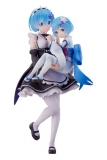 Re:Zero Starting Life in Another World PVC Statue 1/7 Rem & Childhood Rem 23 cm
