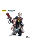 Warhammer 40k Actionfigur 1/18 Black Templars Sword Brethren Brother Lombast 12 cm