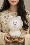 Line Friends Series Spardose mit Leuchtfunktion Browns Donut 25 cm