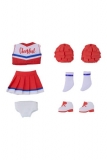 Original Character Zubehör-Set für Nendoroid Doll Actionfiguren Outfit Set: Cheerleader (Red)
