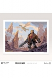 Dragon Age Kunstdruck Varric 45 x 60 cm
