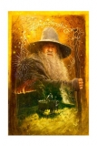 Herr der Ringe Kunstdruck Gandalf Arrives 41 x 61 cm - ungerahmt Weltweit limitiert auf 200 Stück!