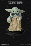 Star Wars: The Mandalorian Classic Collection Statue 1/5 Grogu Eating Frog 10 cm Weltweit auf 999 Stück limitiert!