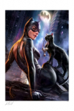 DC Comics Kunstdruck Catwoman: Girls Best Friend 41 x 61 cm - ungerahmt Weltweit limitiert auf 200 Stück!