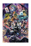 DC Comics Kunstdruck Batman: The Rogues Gallery 41 x 61 cm - ungerahmt Weltweit limitiert auf 250 Stück!