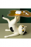 Shitaukeno Neko Figur Bicolor Cat 20 cm