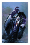 DC Comics Kunstdruck The Joker 41 x 61 cm - ungerahmt Weltweit limitiert auf 300 Stück!