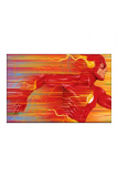 DC Comics Kunstdruck The Flash 61 x 41 cm - ungerahmt Weltweit limitiert auf 150 Stück!