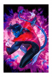Marvel Kunstdruck Nightcrawler 41 x 61 cm - ungerahmt Weltweit limitiert auf 200 Stück!