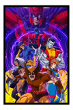 Marvel Kunstdruck The Uncanny X-Men 41 x 61 cm - ungerahmt Weltweit limitiert auf 250 Stück!