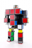 Rubik´s Cube Soul of Chogokin Diecast Actionfigur Rubik´s Cube Robo 15 cm