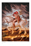 Dynamite Entertainment Kunstdruck Red Sonja: World on Fire 46 x 61 cm - ungerahmt Weltweit limitiert auf 300 Stück!