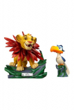 Disney Master Craft Statuen 2er-Pack Der König der Löwen Little Simba & Zazu 31 cm