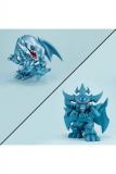 Yu-Gi-Oh! Duel Monsters Megatoon PVC Statue Blue Eyes White Dragon & Obelisk the Tormentor (with gift)