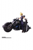 Final Fantasy VII Bring Arts Actionfigur und Fahrzeug Cloud Strife & Hardy-Daytona 15 cm